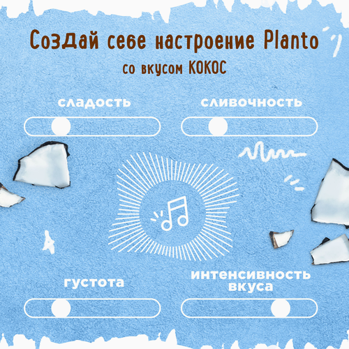 Напиток растительный PLANTO Кокосовый с рисом 0,9%, 1л, фотография