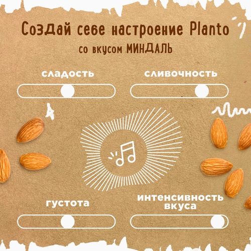 Напиток растительный PLANTO Barista Миндальный 1,2%, 1л, изображение