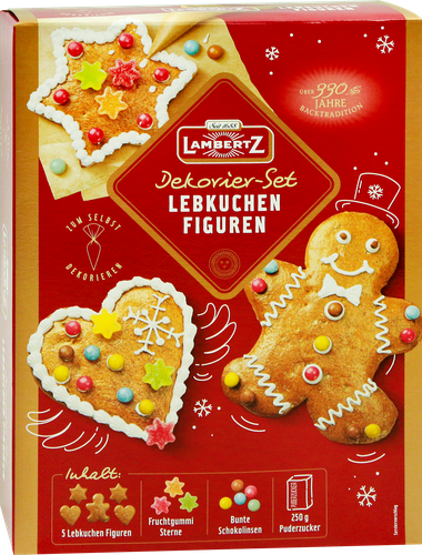 Набор для украшения LAMBERTZ DIY Пряник, 480г, фото