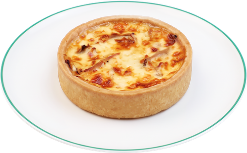 Киш с курицей и грибами, 120г, вид