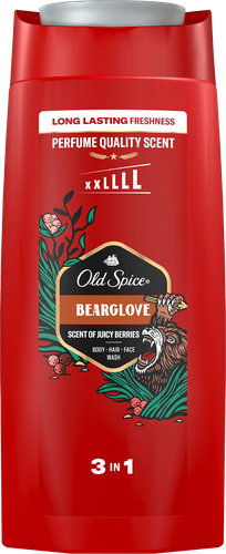 Гель для душа мужской OLD SPICE 3в1 Bearglove, 675мл, детальное фото