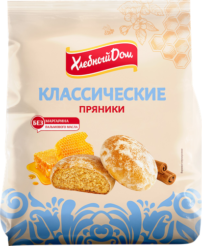 Пряники ХЛЕБНЫЙ ДОМ Классические, 300г, картинка
