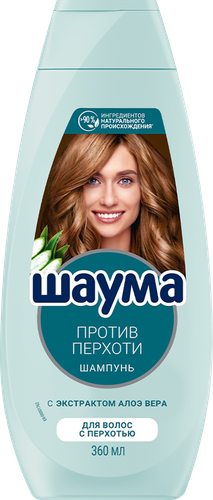 Шампунь для волос ШАУМА Classic против перхоти, 360мл, детальное фото