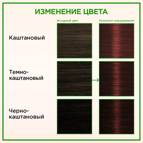 Крем-краска для волос ПАЛЕТТ Naturia 3–68 Шоколадно-каштановый, 110мл, изображение