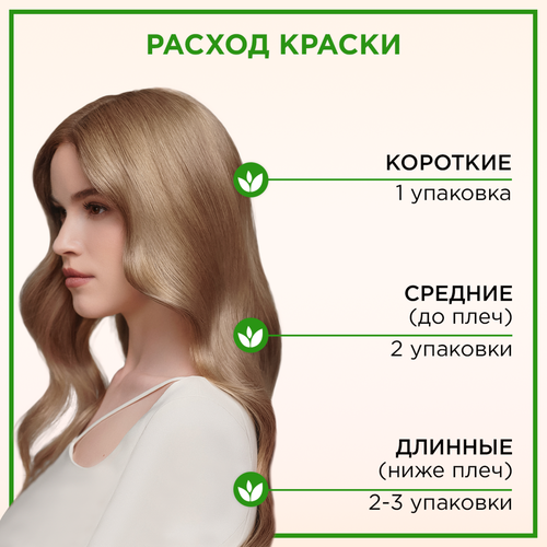 Крем-краска для волос ПАЛЕТТ Naturia 10–2 Холодный блондин, 110мл, фотография