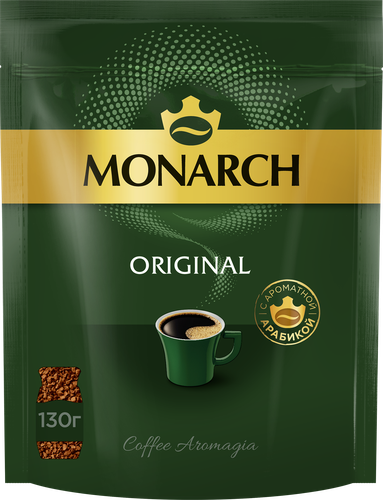 Кофе растворимый MONARCH Ориджинал натуральный сублимированный, 130г, картинка