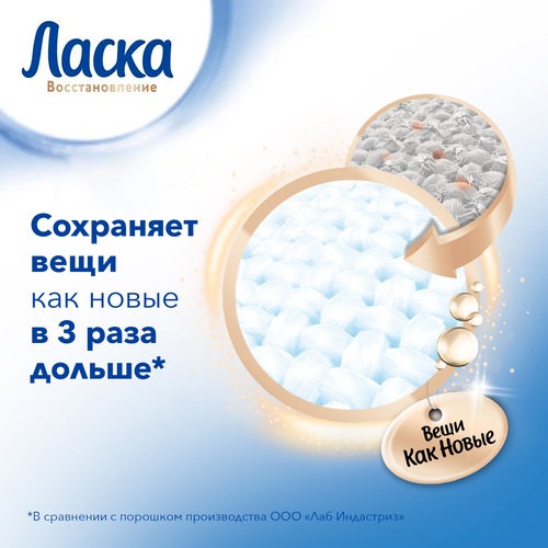 Средство для стирки белого белья ЛАСКА, 4л, картинка