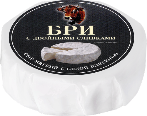 Сыр ГОРОДЕЦКАЯ СЫРОВАРНЯ Бри с двойными сливками 65%, без змж, 125г, картинка