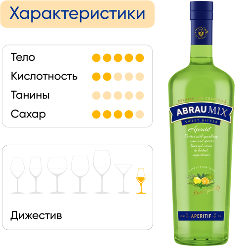 Аперитив ABRAU MIX, 0.7л, картинка
