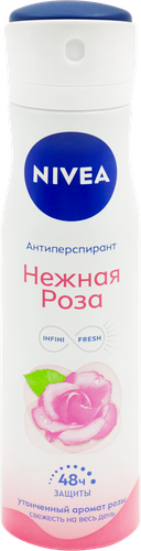 Дезодорант-антиперспирант спрей женский NIVEA Нежная роза, 150мл, фотография