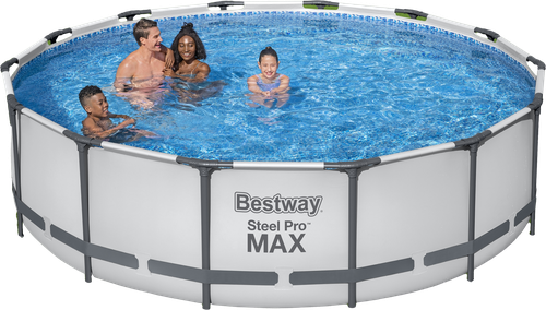 Бассейн каркасный BESTWAY 427х107см 13030л, с фильтром, Арт. 56950, вид
