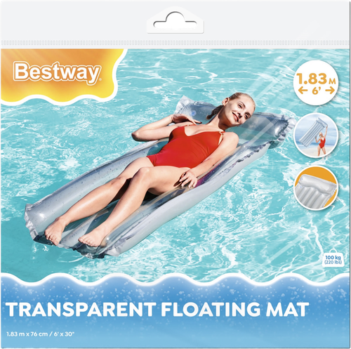 Матрас для плавания BESTWAY 183х76см, Арт. 44013, фото
