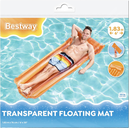 Матрас для плавания BESTWAY 183х76см, Арт. 44013, фотография