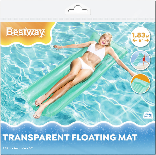 Матрас для плавания BESTWAY 183х76см, Арт. 44013, картинка