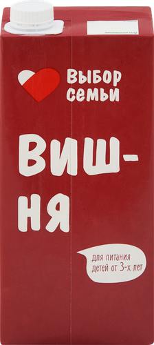 Нектар ВЫБОР СЕМЬИ Вишневый, 0.95л, картинка