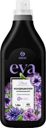 Кондиционер для белья GRASS Eva black reflection концентрированный, 1,8л, вид