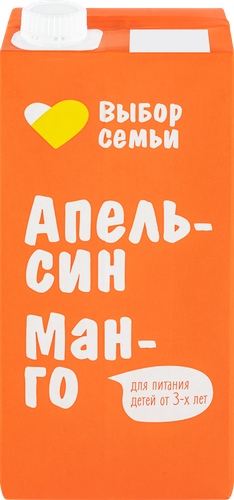 Нектар ВЫБОР СЕМЬИ Апельсин, манго, 0.95л, изображение