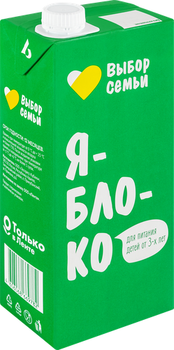 Нектар ВЫБОР СЕМЬИ Яблочный, 0.95л, фото