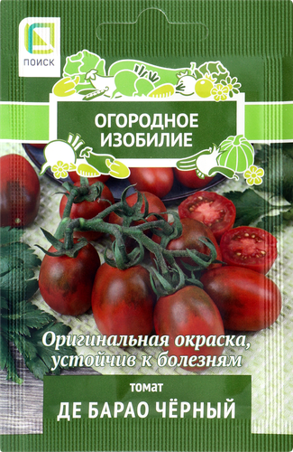 Семена ПОИСК Томат Де Барао черный, 0,1г, картинка