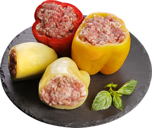 Перец фаршированный мясом и рисом, замороженный ЛЕНТА FRESH, весовой, изображение
