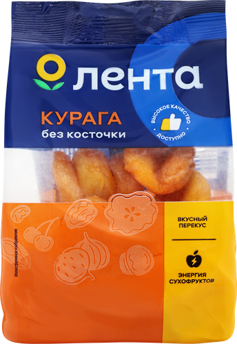 Курага ЛЕНТА без косточки, 150г, фото