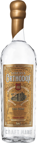 Водка ОРТОДОКС Old Gold 40%, 0.5л