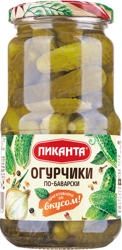 Огурчики ПИКАНТА По-баварски, 460г, детальное фото
