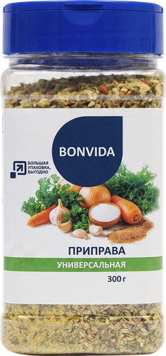 Приправа BONVIDA Универсальная, 300г, детальное фото