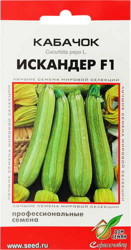 Семена ДОМ СЕМЯН Кабачок Искандер, 5шт, вид