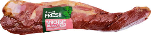Вырезка свиная сырокопченая ЛЕНТА FRESH, весовая, детальное фото