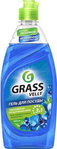 Средство для мытья посуды GRASS Velly Нежные ручки, 500мл, картинка