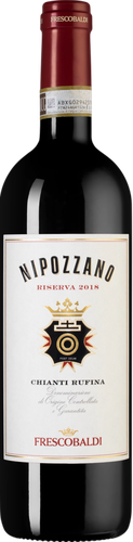 Вино NIPOZZANO RISERVA Кьянти Руфина марочное красное сухое, 0.75л