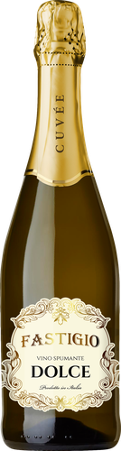 Вино игристое FASTIGIO белое сладкое, 0.75л