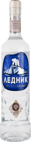 Водка ЛЕДНИК 40%, 0.5л