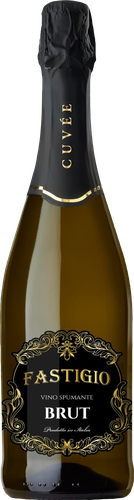 Вино игристое FASTIGIO белое брют, 0.75л