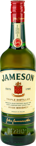 Виски JAMESON Ирландский купажированный 40%, 0.75л