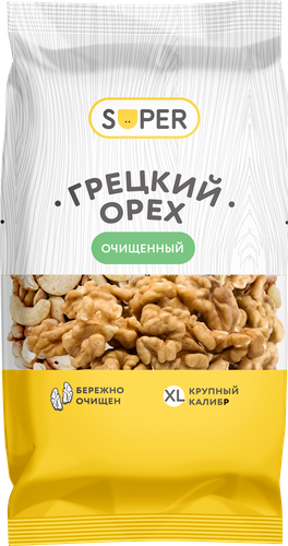Орех грецкий SUPER очищенный, 200г, картинка