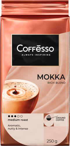 Кофе молотый COFFESSO Mokka, 250г, картинка