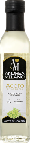 Уксус винный ANDREA MILANO из белого вина, 250мл, детальное фото