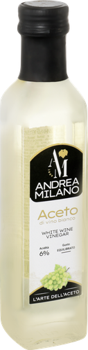 Уксус винный ANDREA MILANO из белого вина, 250мл, фотография