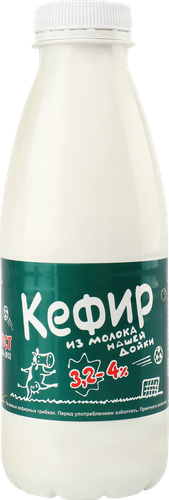 Кефир НАШЕЙ ДОЙКИ 3,2–4%, без змж, 430г, фотография