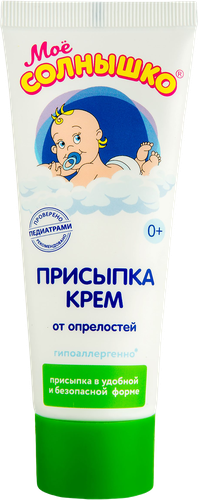 Присыпка-крем для детей МОЕ СОЛНЫШКО, 75мл, изображение