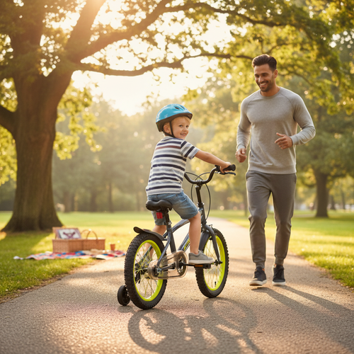 Велосипед детский ACTIWELL 16", в ассортименте, Арт. KID-ST16SP-B, вид