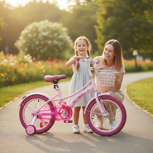 Велосипед детский ACTIWELL 16", в ассортименте, Арт. KID-ST16SP-G, фото