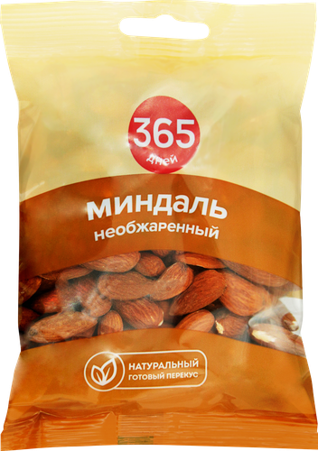 Миндаль 365 ДНЕЙ сушеный, 150г, фото