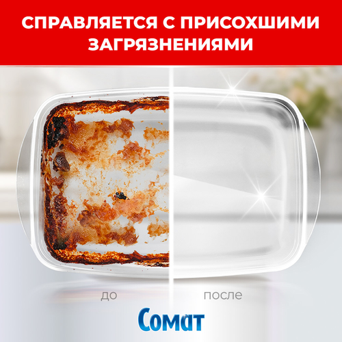 Таблетки для посудомоечной машины СОМАТ Экстра, 100шт, фотография