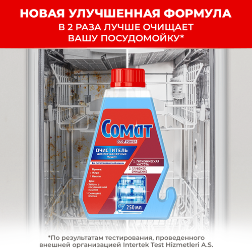 Очиститель для посудомоечной машины СОМАТ, 250мл, изображение