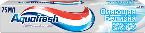 Зубная паста AQUAFRESH White&shine Сияющая белизна, 75мл, фотография