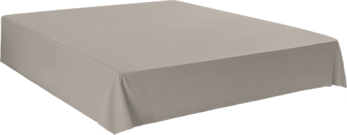 Простыня HOMECLUB 220x260см, бежевая, поплин, Арт. HCP/S2226/Д2, картинка