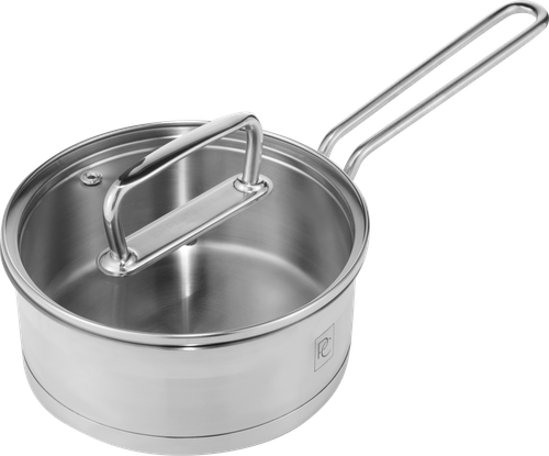 Ковш PLATINUM CHOICE с крышкой, нержавеющая сталь, 1.2л, Арт. AD-KP1, крупный план